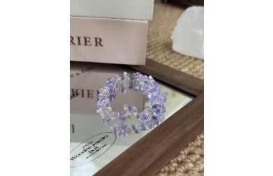 Lavender Chip Bracelet