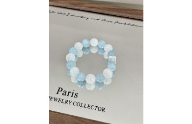 Frosted Blue Bracelet