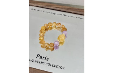Golden Lilac Bracelet
